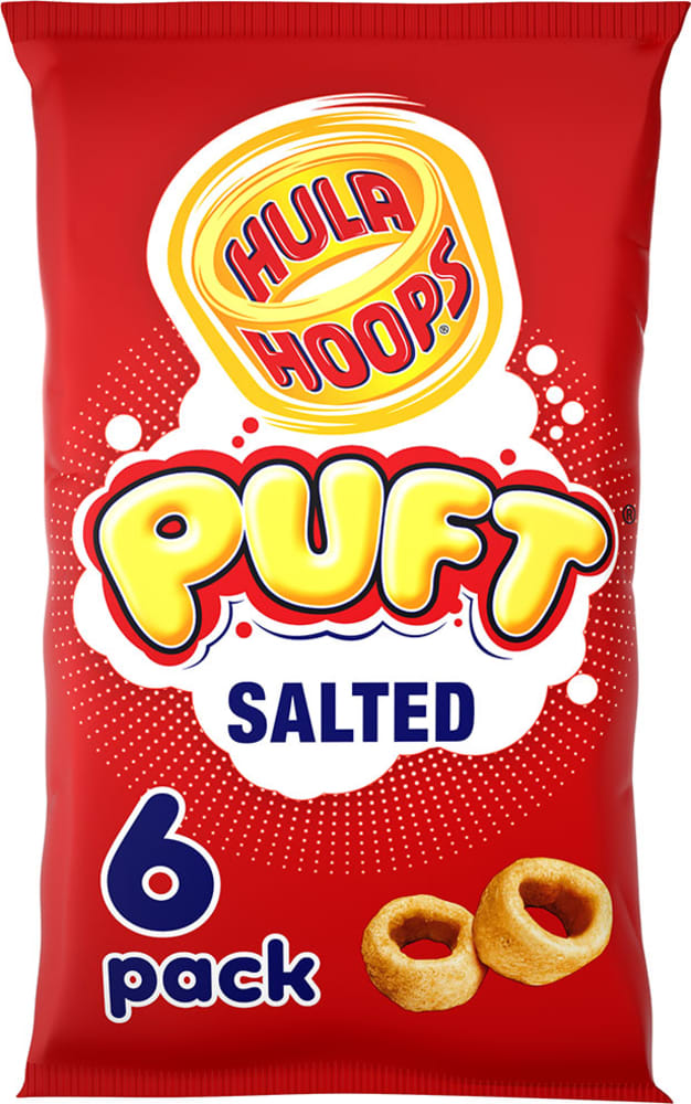 Hula Hoops Puft Beef 15g x 6 per pack - (Pack of 6) : Amazon
