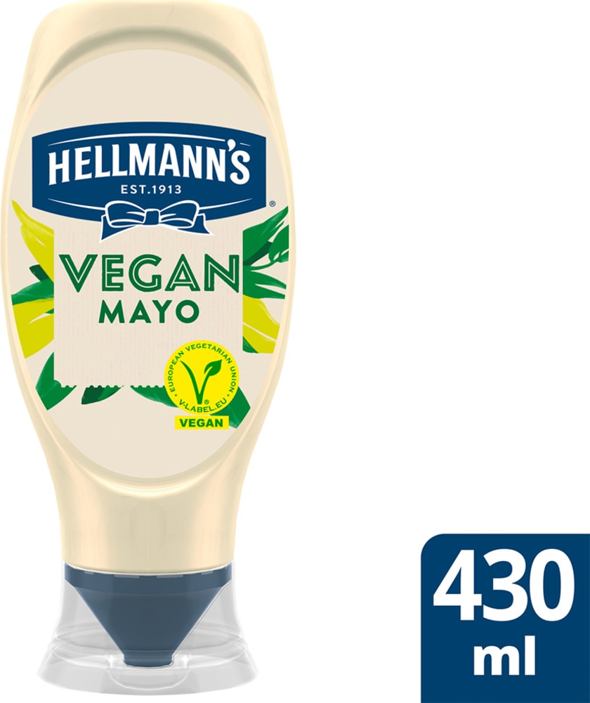 Hellmann's Vegan Mayonnaise 430ml 8 Pack | Turner Price Food